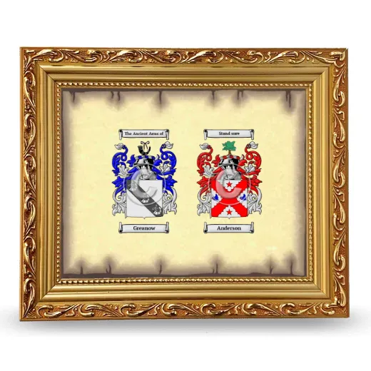 Anniversary Framed - Gold