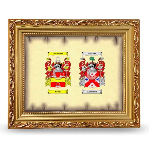 Anniversary Framed - Gold