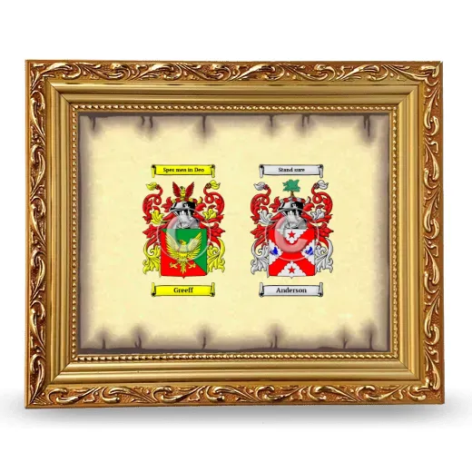 Anniversary Framed - Gold