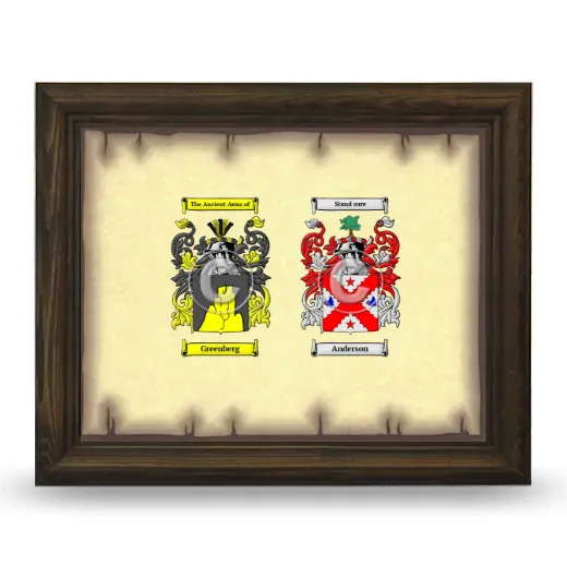 Anniversary Framed - Brown