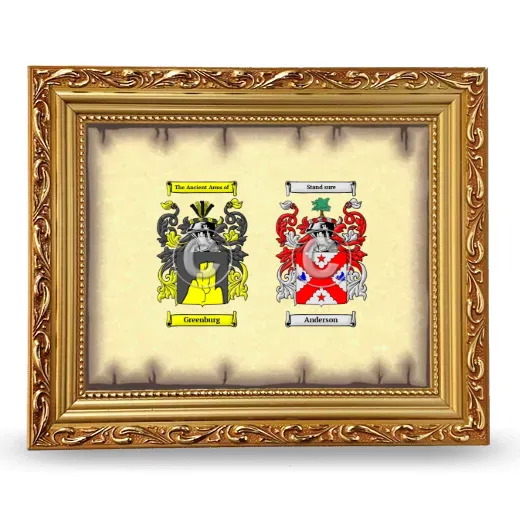 Anniversary Framed - Gold