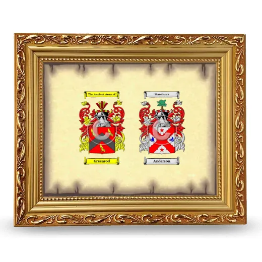 Anniversary Framed - Gold