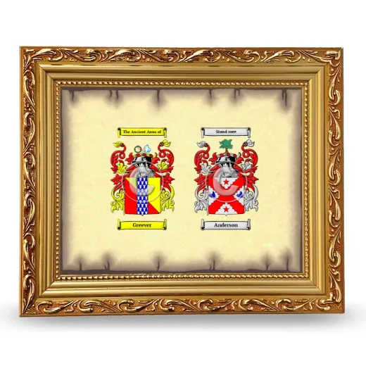 Anniversary Framed - Gold