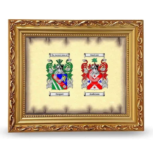 Anniversary Framed - Gold