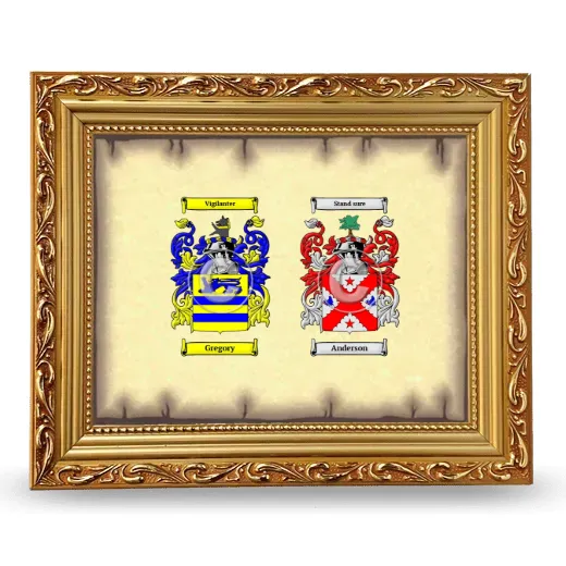 Anniversary Framed - Gold