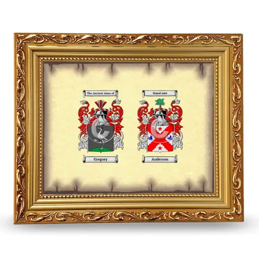 Anniversary Framed - Gold