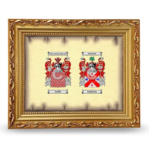 Anniversary Framed - Gold