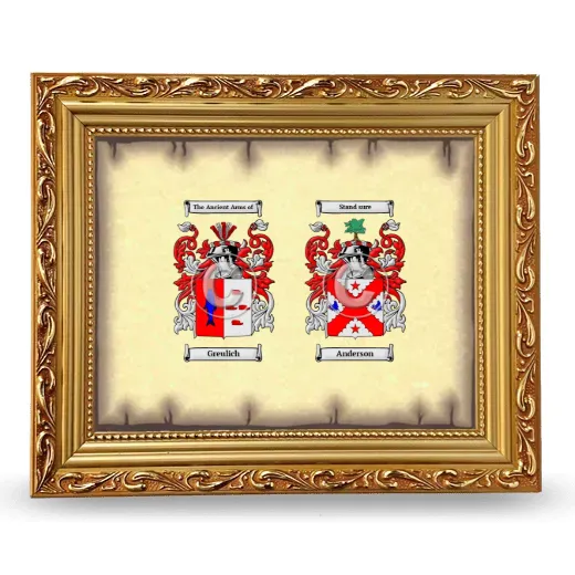 Anniversary Framed - Gold