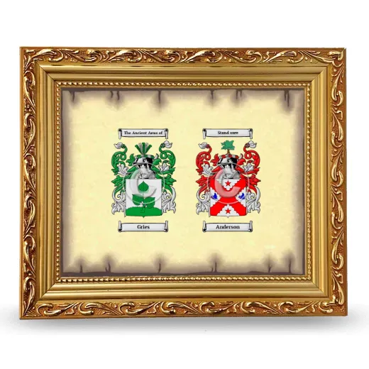 Anniversary Framed - Gold