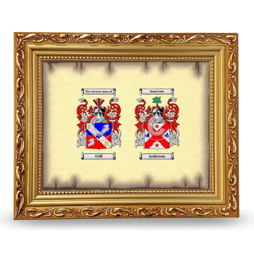 Anniversary Framed - Gold