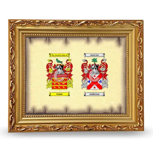 Anniversary Framed - Gold