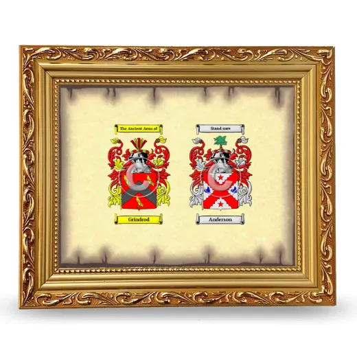 Anniversary Framed - Gold