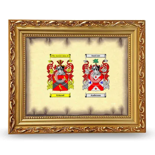 Anniversary Framed - Gold