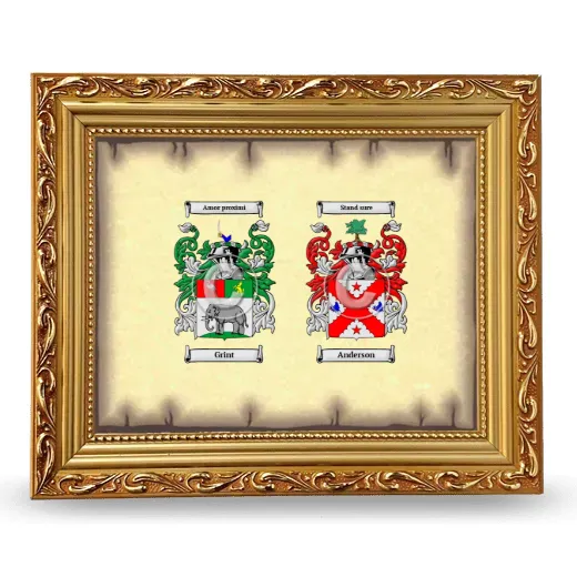 Anniversary Framed - Gold