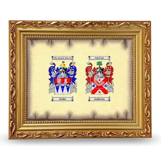 Anniversary Framed - Gold