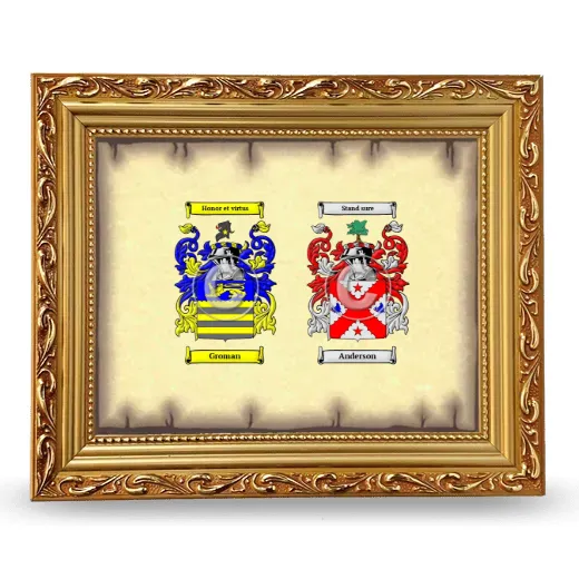 Anniversary Framed - Gold