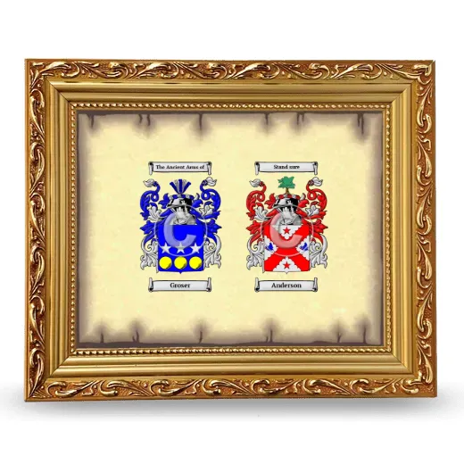 Anniversary Framed - Gold