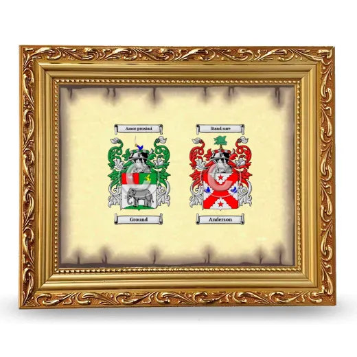 Anniversary Framed - Gold