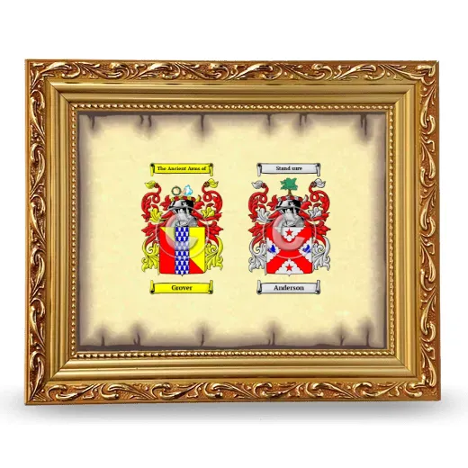 Anniversary Framed - Gold