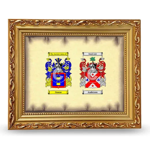 Anniversary Framed - Gold