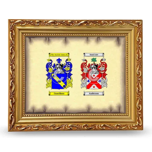 Anniversary Framed - Gold