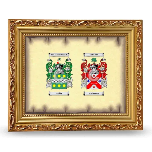 Anniversary Framed - Gold