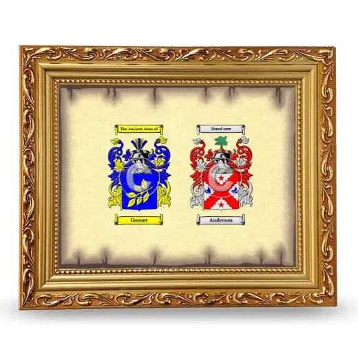 Anniversary Framed - Gold