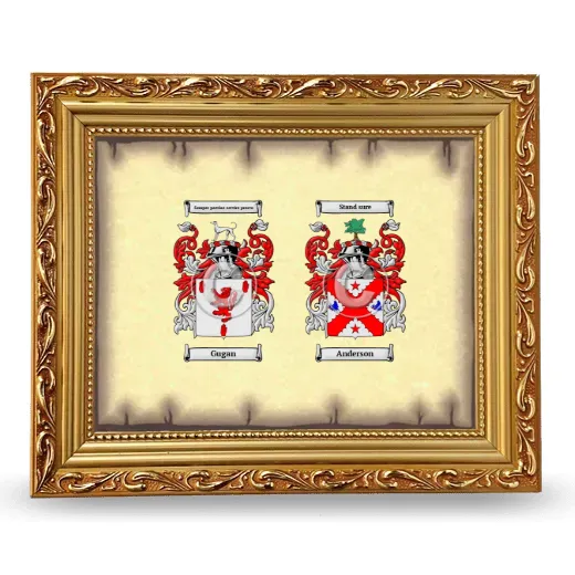 Anniversary Framed - Gold