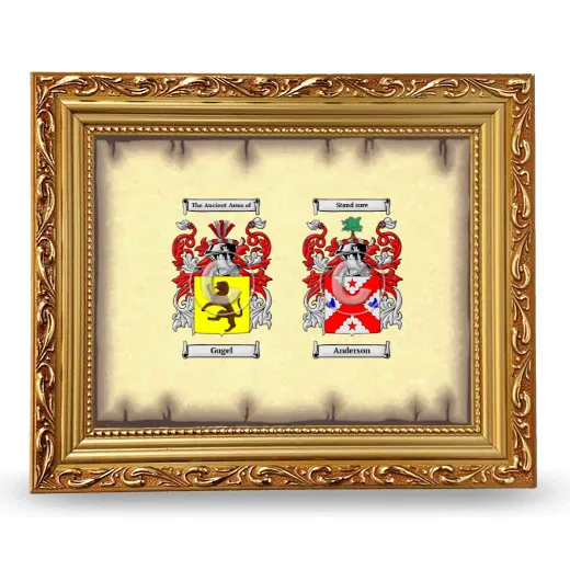 Anniversary Framed - Gold