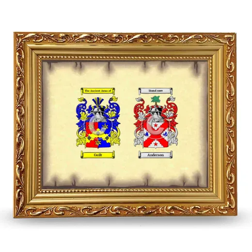 Anniversary Framed - Gold