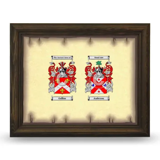 Anniversary Framed - Brown