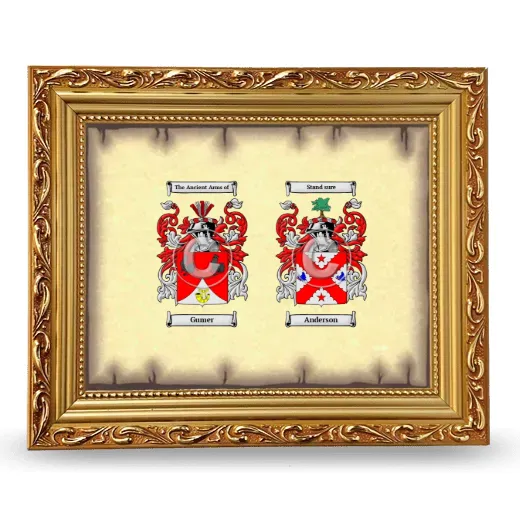 Anniversary Framed - Gold