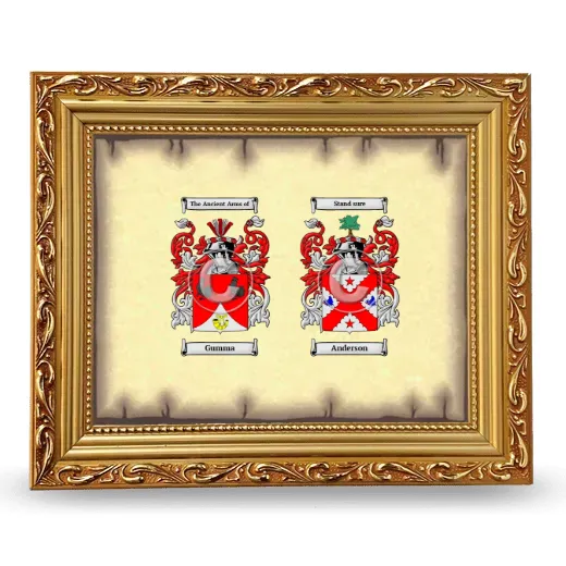 Anniversary Framed - Gold