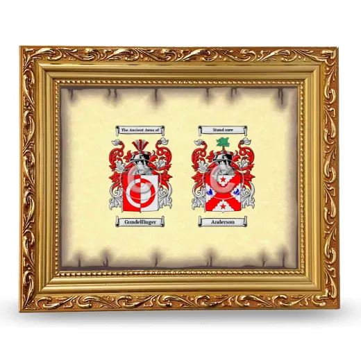 Anniversary Framed - Gold