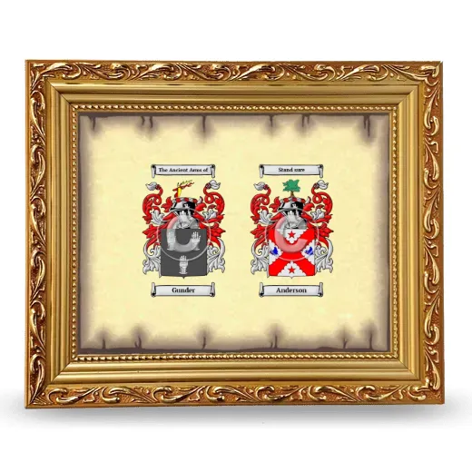 Anniversary Framed - Gold