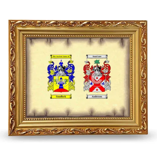 Anniversary Framed - Gold