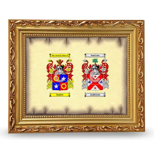 Anniversary Framed - Gold