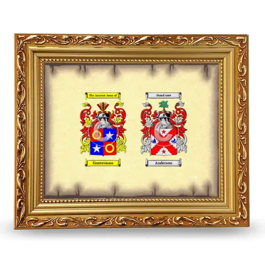 Anniversary Framed - Gold