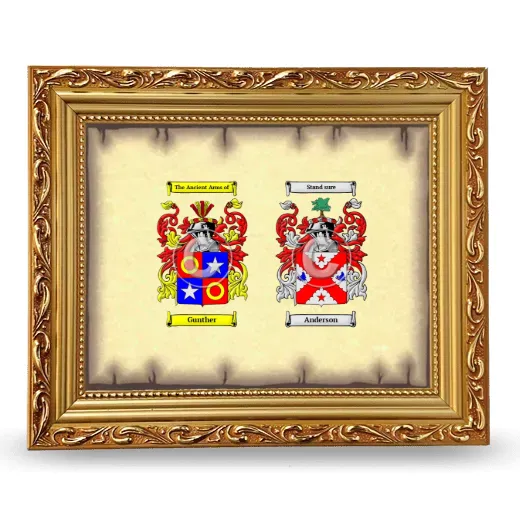 Anniversary Framed - Gold