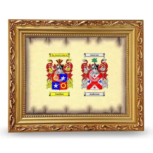 Anniversary Framed - Gold