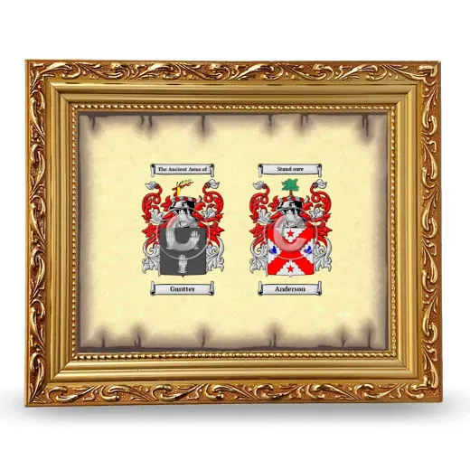 Anniversary Framed - Gold