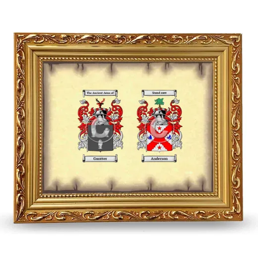 Anniversary Framed - Gold