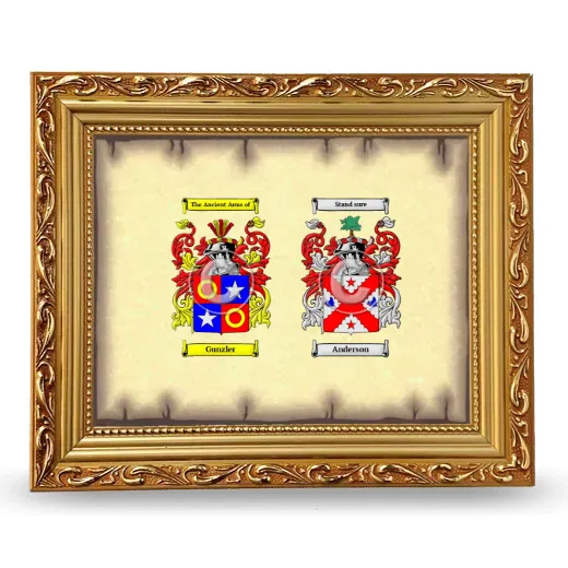 Anniversary Framed - Gold