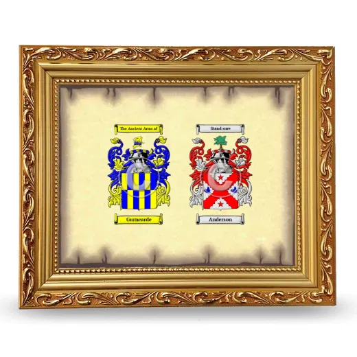 Anniversary Framed - Gold