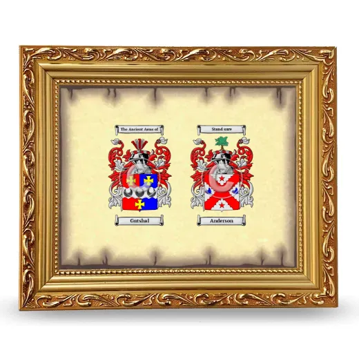 Anniversary Framed - Gold