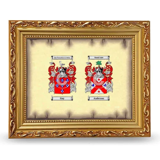 Anniversary Framed - Gold