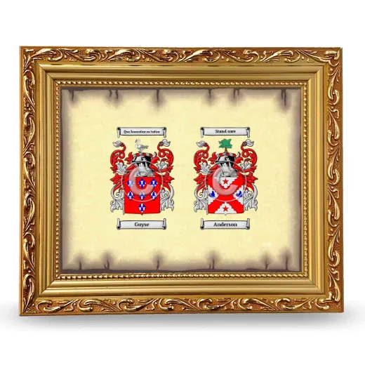 Anniversary Framed - Gold