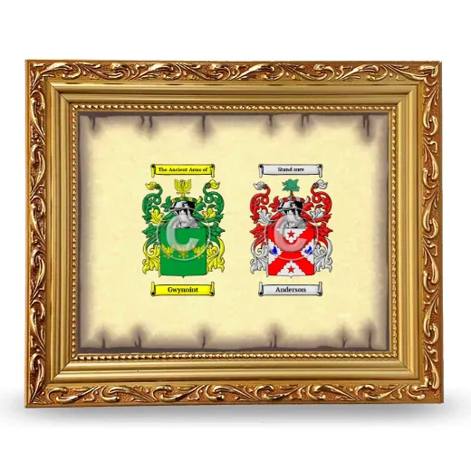 Anniversary Framed - Gold