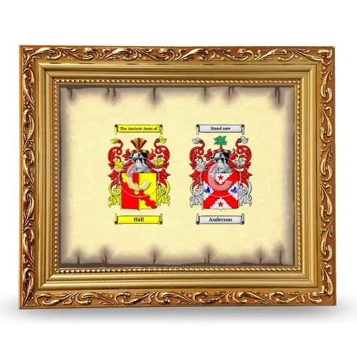 Anniversary Framed - Gold