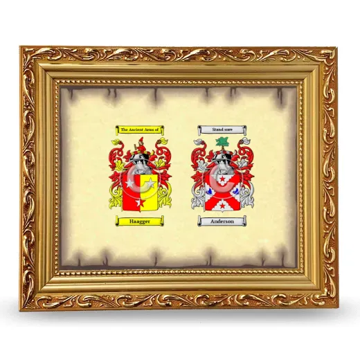 Anniversary Framed - Gold